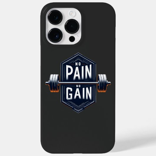 Geen pijn geen pijn Case-Mate iPhone case (Achterkant)