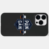 Geen pijn geen pijn Case-Mate iPhone case (Achterkant (horizontaal))