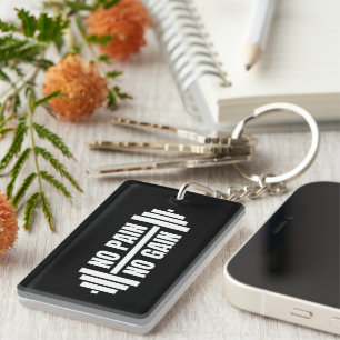 Geen pijn Geen Sleutelhanger