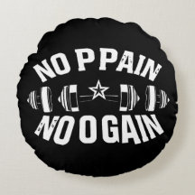 Geen Pijn Geen Vooruitgang Workout Barbell