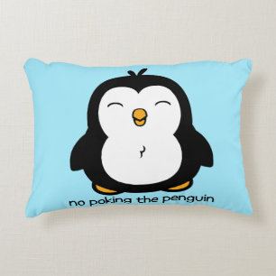 Geen pinguïn accent kussen