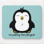 Geen pinguïn muismat (Voorkant)