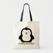 Geen pinguïn tekenen tote bag (Voorkant)