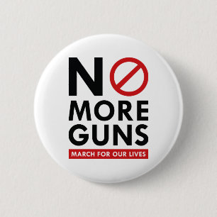 Geen Pistolen meer Ronde Button 5,7 Cm