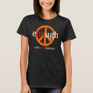 Geen Pistool Bewustmakingsdag Draag Sinaasappel ge T-shirt