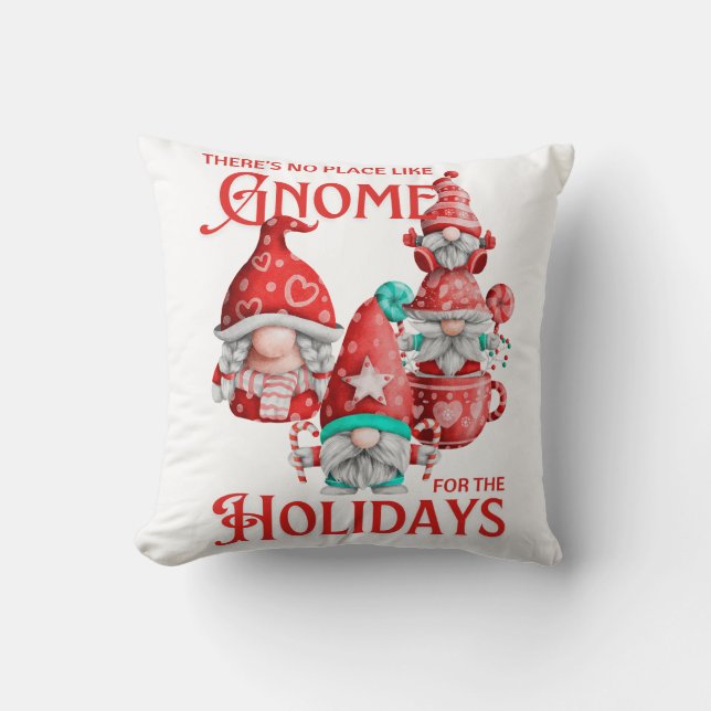 Geen Plaats Als Gnome Kussen (Voorkant)