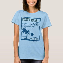 Geen plaats ... Costa Rica T-shirt