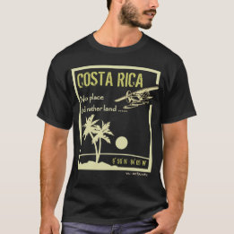 Geen plaats ... Costa Rica T-shirt