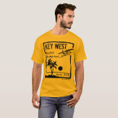 Geen plaats ... Key West T-shirt (Voorkant volledig)