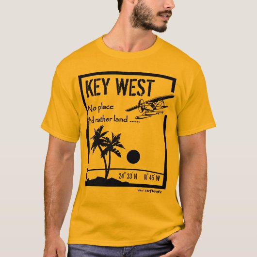 Geen plaats ... Key West T-shirt (Voorkant)