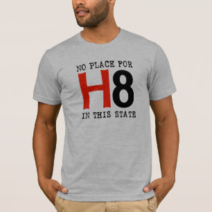 Geen plaats voor H8 T-shirt