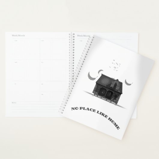 Geen plaats zoals thuis planner (Display)