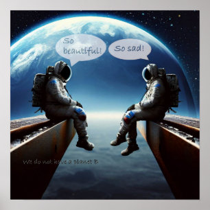 Geen planeet B Poster