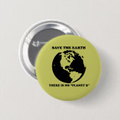 Geen plant B Ronde Button 5,7 Cm (Voorkant /achterkant)