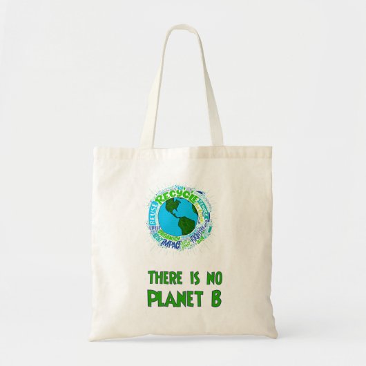 geen plant B Tote Bag (Voorkant)