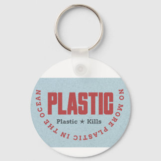 Geen plastic meer in de oceaan | Aardwaterverontre Sleutelhanger
