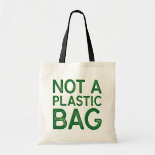 Geen plastic zak tote bag