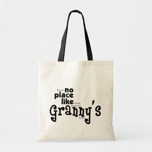 Geen plek als Granny's tas (Voorkant)