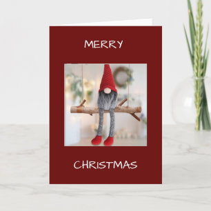 GEEN PLEK ALS THUIS/KERSTMIS VANUIT EEN Kabouter Kaart