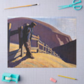 Geen plek om te gaan door Maynard Dixon Tissuepapier (Craft)