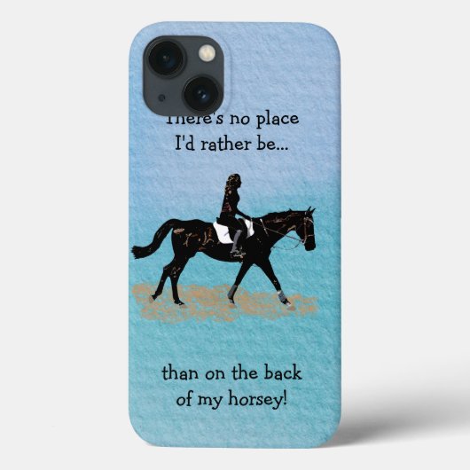 Geen plek waar ik liever zou zijn - Paardenpaarden Case-Mate iPhone Case (Achterkant)