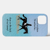 Geen plek waar ik liever zou zijn - Paardenpaarden Case-Mate iPhone Case (Achterkant (horizontaal))