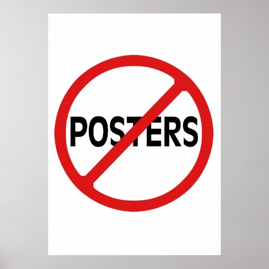 Geen Posters (Voorkant)