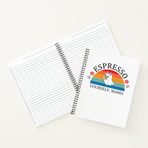 Geen praatjes voor de koffie - Mom Edition Notitieboek