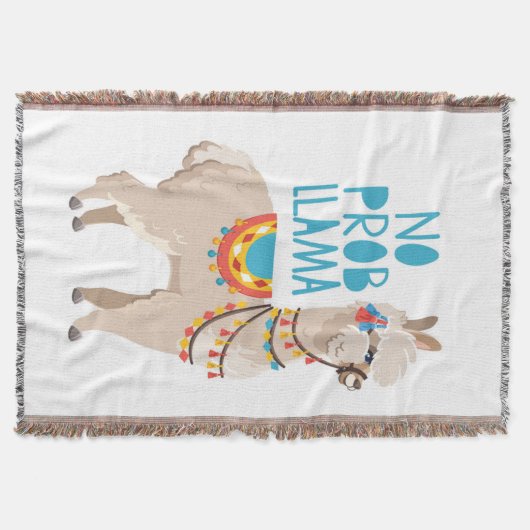 Geen Prob Llama Deken (Voorkant)