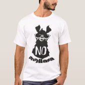 Geen Prob Llama, geen Probllama, geen Prob-Llama T-shirt (Voorkant)