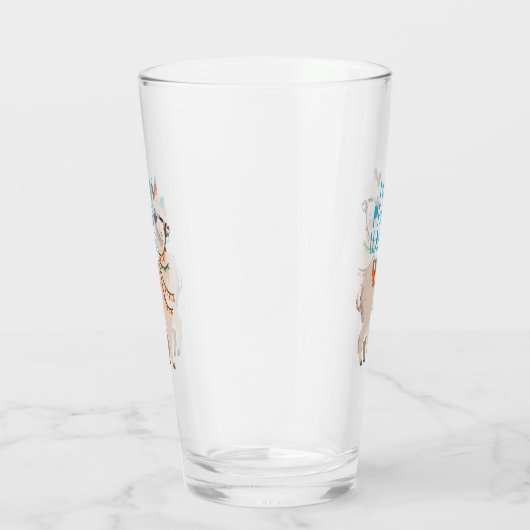 Geen Prob Llama Glas (Rechts)