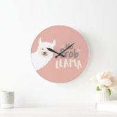 Geen Prob Llama Grote Klok (Huis)