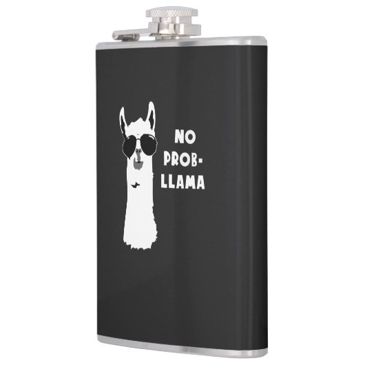 Geen Prob-Llama Heupfles (Links)