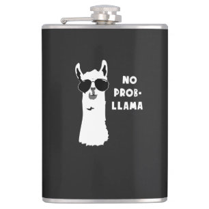 Geen Prob-Llama Heupfles