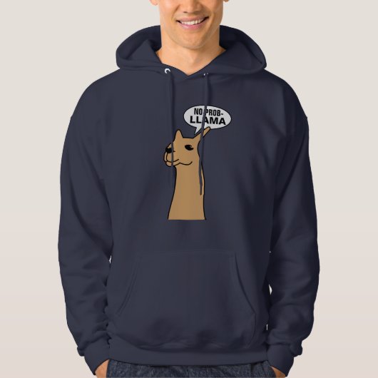 Geen Prob Llama Hoodie (Voorkant)
