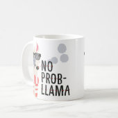 Geen Prob-Llama Koffiemok (Voorkant links)