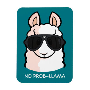Geen Prob-Llama Magneet