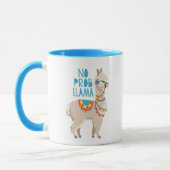 Geen Prob Llama Mok (Links)