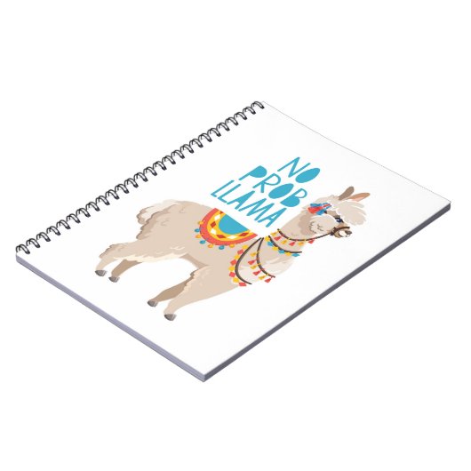 Geen Prob Llama Notitieboek (Linkerzijde)