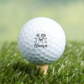 Geen Prob Llama-ontwerp Golfballen (Insitu Shirt)