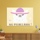 Geen probleem canvas afdruk (Insitu (Woonkamer))