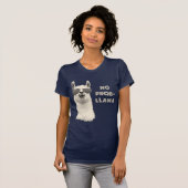 Geen probleem Llama T-shirt (Voorkant volledig)