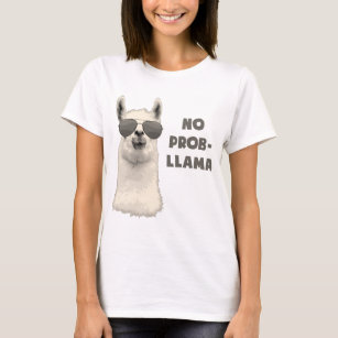 Geen probleem Llama T-shirt