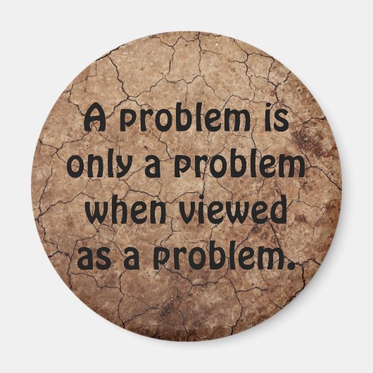 Geen probleem magneet (Voorkant)