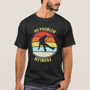 Geen probleem met rockklimmende Joke T-shirt
