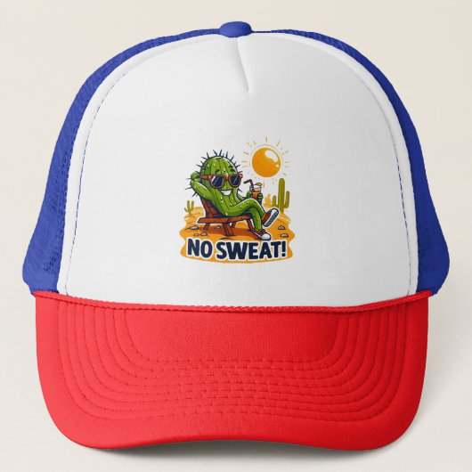 Geen probleem! trucker pet (Voorkant)