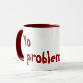 Geen probleemoplossing mok (Voorkant links)
