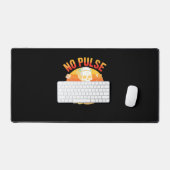 Geen Pulse Skeleton Nurse Grappig Medisch Hallowee Bureaumat (Keyboard & Muis)