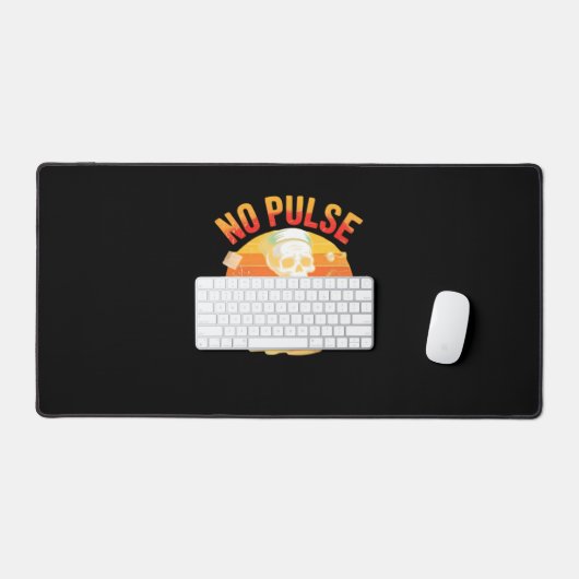 Geen Pulse Skeleton Nurse Grappig Medisch Hallowee Bureaumat (Keyboard & Muis)