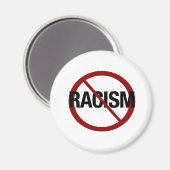 Geen racisme magneet (Voorkant / Achterkant)